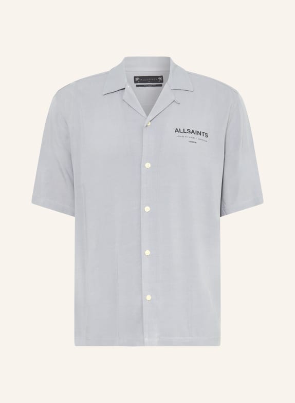 ALLSAINTS Resort shirt ACCESS relaxed fit GRAY/ BLACK