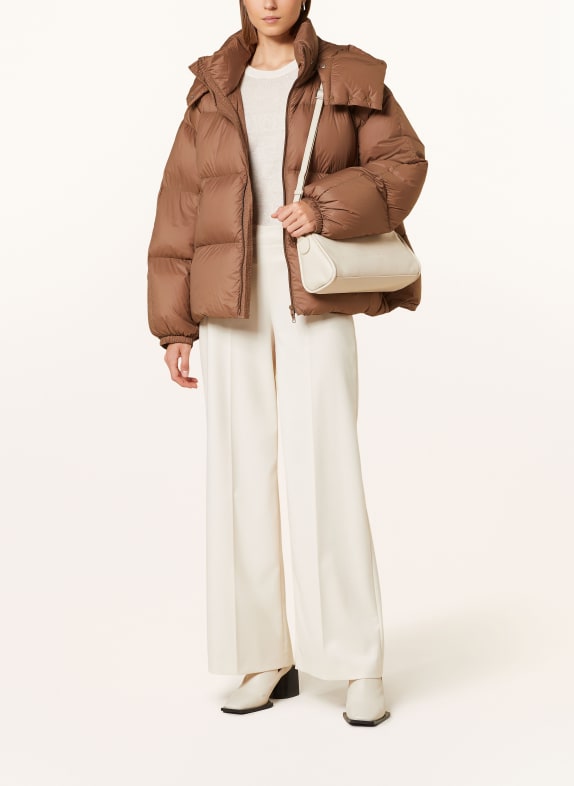 JNBY Daunenjacke mit abnehmbarer Kapuze CAMEL