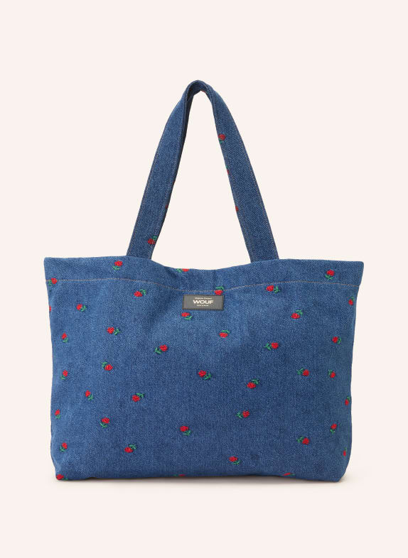 WOUF Shopper AMY BLUE/ GREEN/ RED