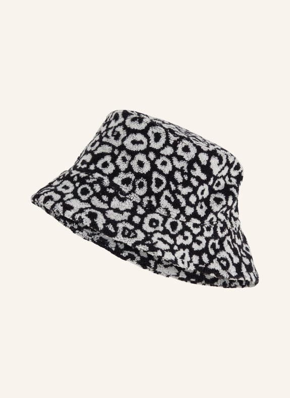 WOUF Bucket hat COCO in terry BLACK/ WHITE
