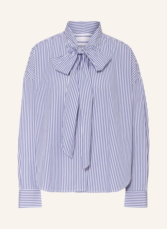 rich&royal Bow-tie blouse BLUE/ WHITE