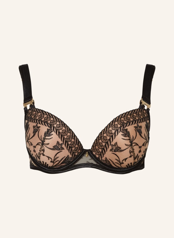 Aubade Push-up-BH MAGNETIC SPELL SCHWARZ/ NUDE