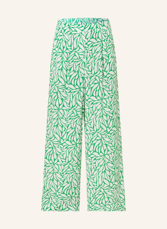Phase Eight Wide leg trousers NYLAH WHITE/ GREEN