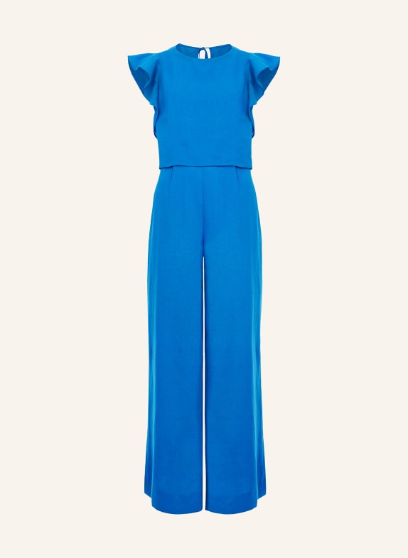 Phase Eight Jumpsuit AUBREY with linen BLUE
