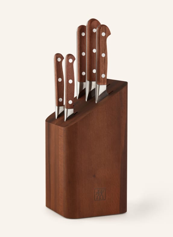 ZWILLING 6-piece Knife block BROWN