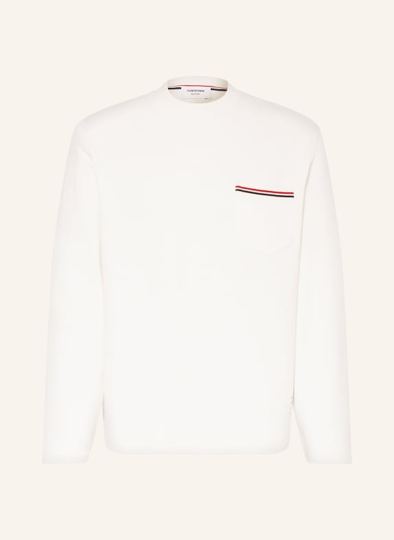THOM BROWNE. Sweatshirt 113 NATURAL WHITE