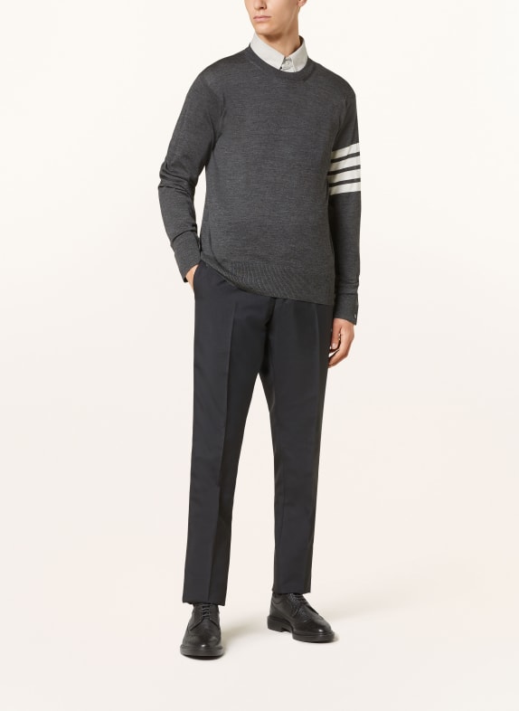 THOM BROWNE. Pakbroek Slim Fit 001 BLACK