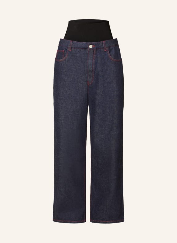 ALAÏA Straight Jeans 516 BLEU DENIM