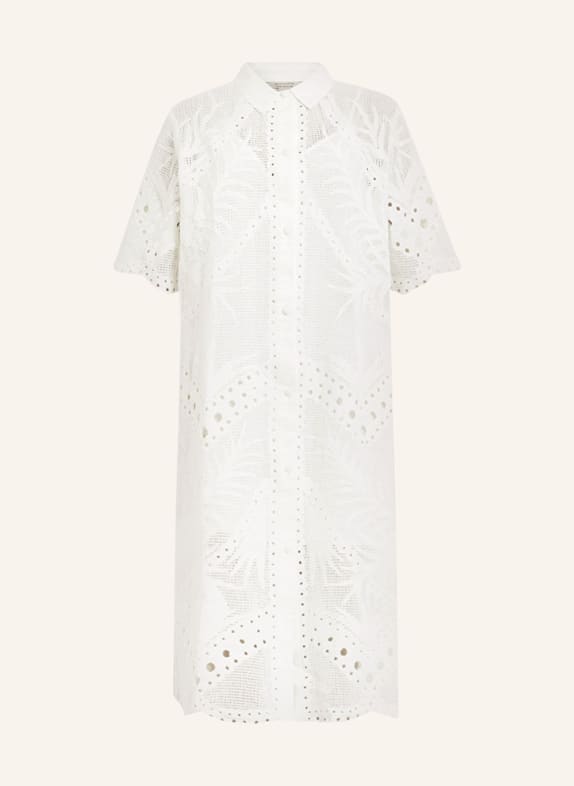 ALLSAINTS Shirt dress MERIA in lace WHITE