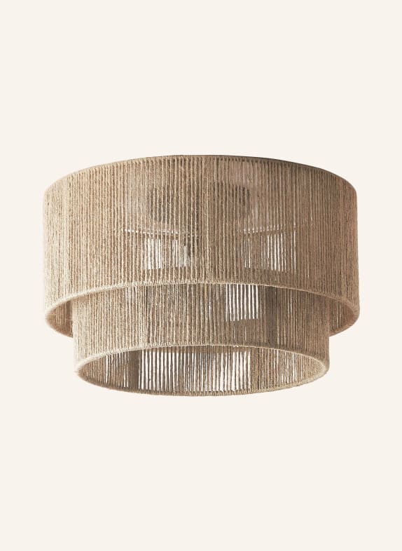 Westwing Collection Ceiling light CECILLIA LIGHT BROWN