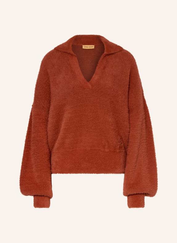 STINE GOYA Sweater DARK RED
