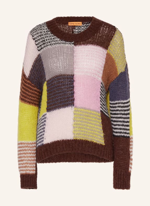 STINE GOYA Sweater BROWN/ PINK/ BEIGE
