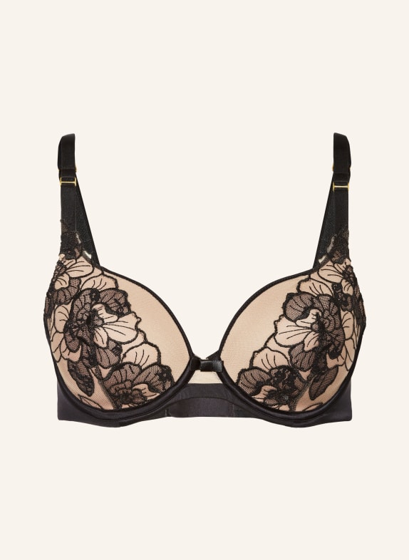 MARIE JO Molded cup bra LISBETH BLACK/ NUDE