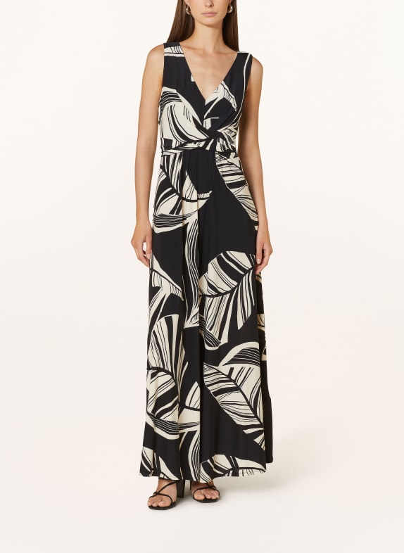 Phase Eight Dress ARTEMIS in wrap look BLACK/ WHITE