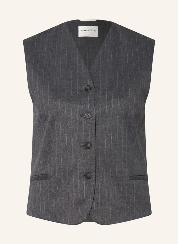 Marc O'Polo Blazer vest DARK GRAY/ GRAY