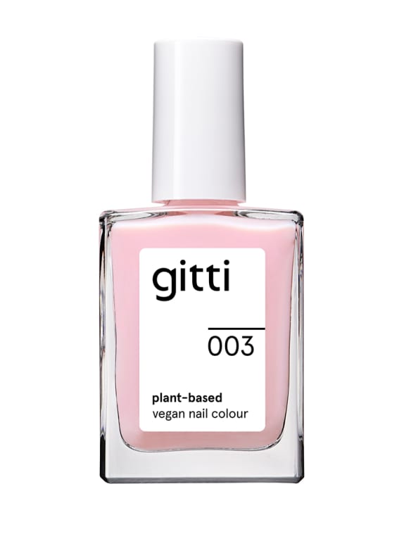 gitti PLANT-BASED VEGAN NAIL COLOUR NO. 003 - GLASSY BLUSH