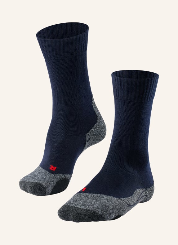 FALKE Trekking socks TK2 with merino wool 6120 MARINE