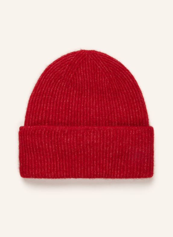 SAMSØE  SAMSØE Mütze NOR mit Alpaka 191559TCX Scarlet Sage