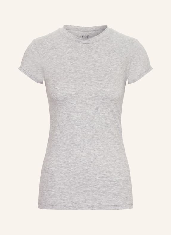 mey T-Shirt Serie COTTON PURE HELLGRAU