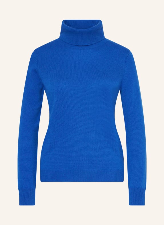 lilienfels Rollkragenpullover aus Cashmere BLAU