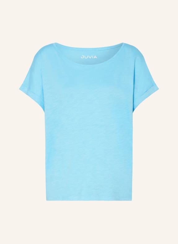 Juvia T-Shirt SLUB HELLBLAU