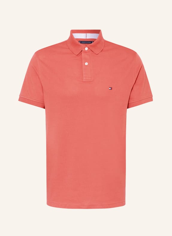 TOMMY HILFIGER Piqué-Poloshirt Regular Fit ROT