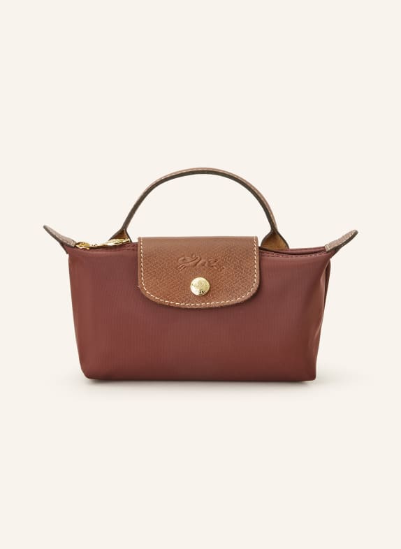 LONGCHAMP Pouch LE PLIAGE ORIGINAL DUNKELROT/ COGNAC