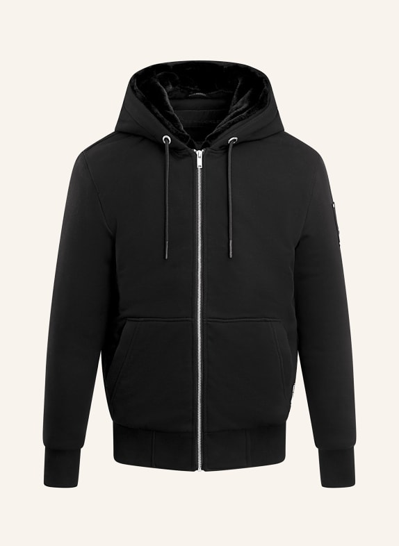 MOOSE KNUCKLES Sweatjacke BUNNY SCHWARZ