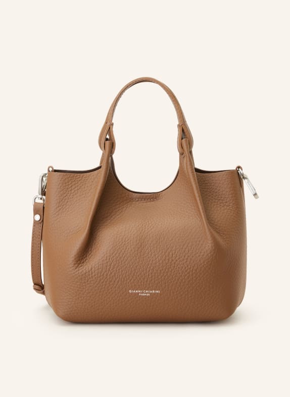 GIANNI CHIARINI Hobo-Bag mit Pouch DUNKELBRAUN