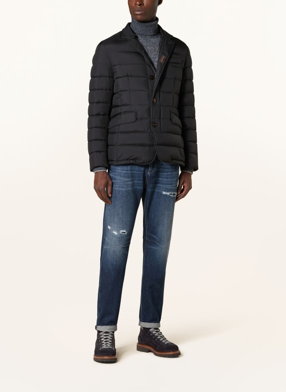MOORER Donsjack ZAYN DONKERBLAUW