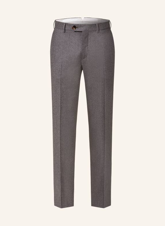 BRUNELLO CUCINELLI Flannel pants extra slim fit GRAY