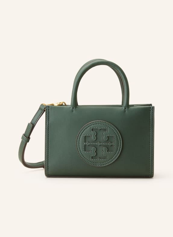 TORY BURCH Handtasche ECO ELLA MINI DUNKELGRÜN