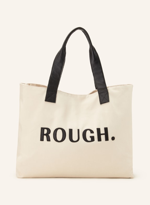 rough. Shopper BEIGE/ SCHWARZ