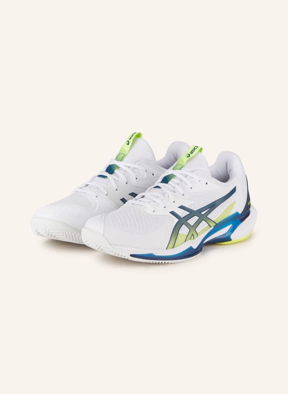 ASICS Tennisschuhe SOLUTION SPEED™ FF 3 CLAY WEISS/ BLAU