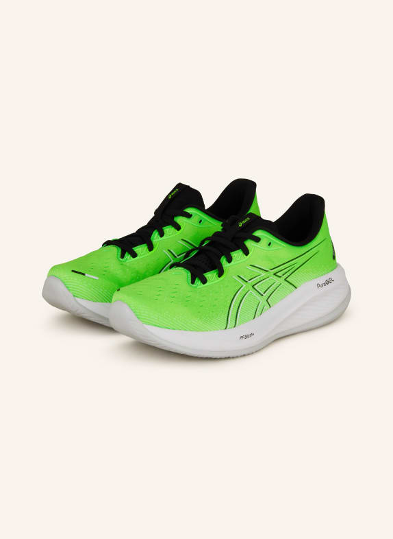 ASICS Running shoes GEL-CUMULUS 26 NEON GREEN/ BLACK/ WHITE
