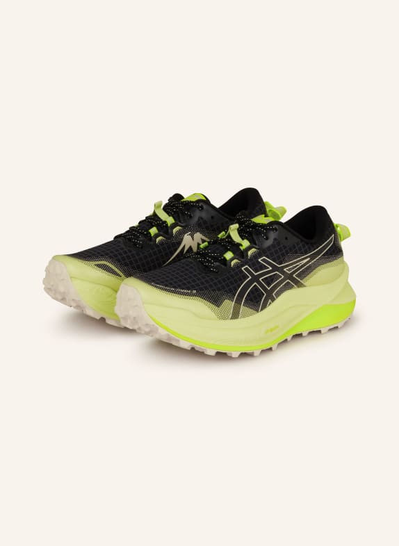 ASICS Trail running shoes TRABUCO MAX™ 3 BLACK/ NEON YELLOW