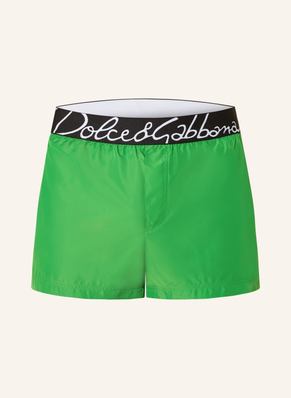 DOLCE & GABBANA Badeshorts GRÜN