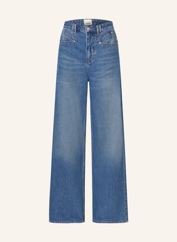 ISABEL MARANT Straight jeans LEMONY-GB 30BU blue