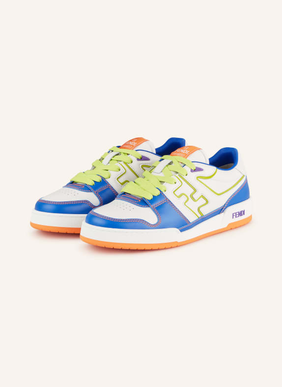 FENDI Sneakers MATCH ECRU/ BLUE/ GREEN