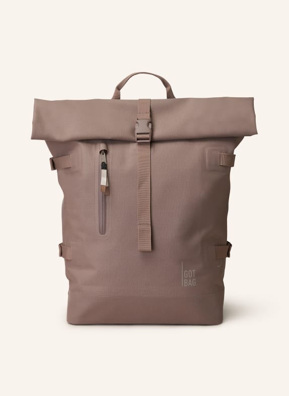 GOT BAG Backpack ROLLTOP 2.0 31 l with laptop bag TAUPE