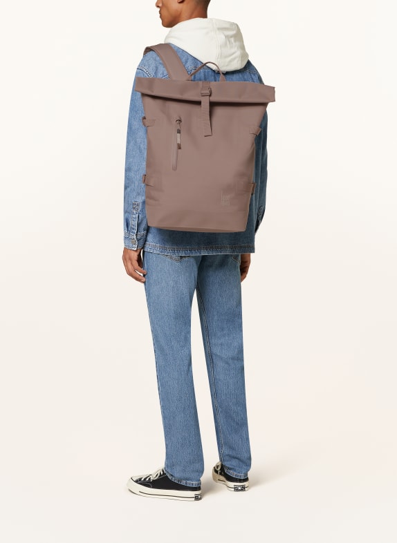 GOT BAG Backpack ROLLTOP 2.0 31 l with laptop bag TAUPE