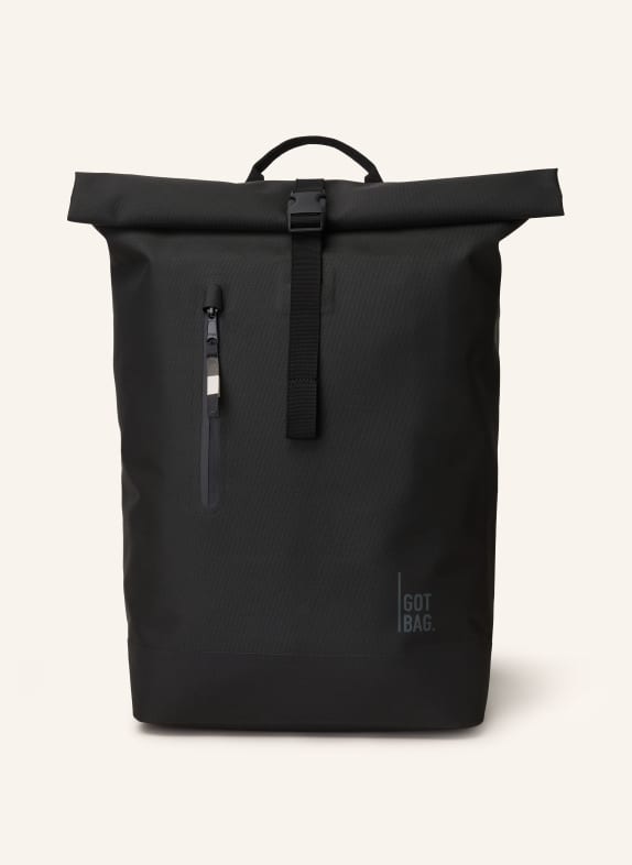 GOT BAG Backpack ROLLTOP LITE 2.0 26 l with laptop bag BLACK