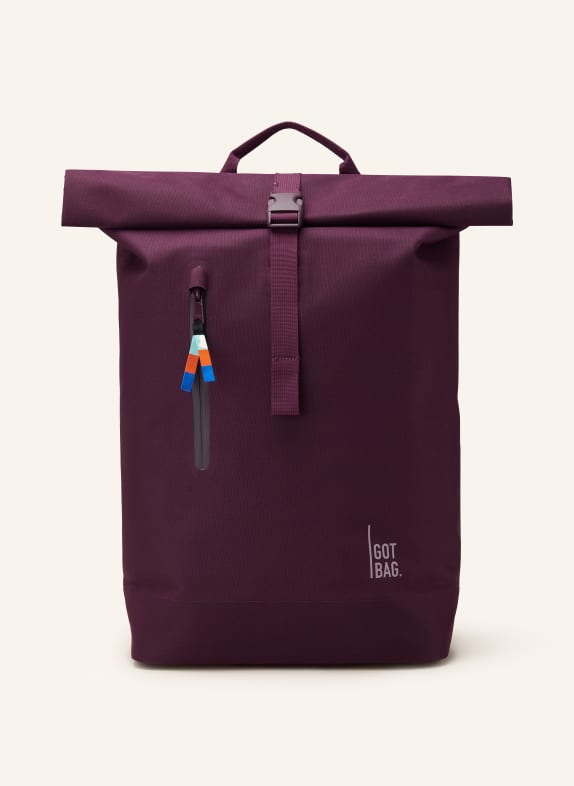 GOT BAG Backpack ROLLTOP LITE 2.0 26 l with laptop bag FUCHSIA