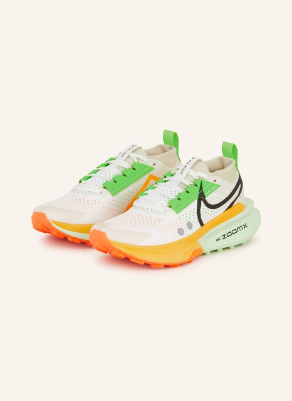 Nike Trailrunning-Schuhe ZEGAMA TRAIl 2 WEISS/ NEONGRÜN/ NEONORANGE