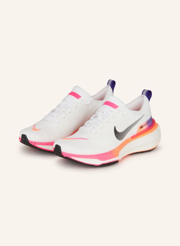 Nike Laufschuhe INVINCIBLE RUN 3 WEISS/ NEONPINK/ NEONORANGE