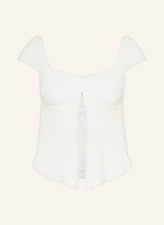 gina tricot Top WEISS