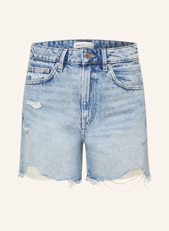 gina tricot Jeansshorts MID BLUE