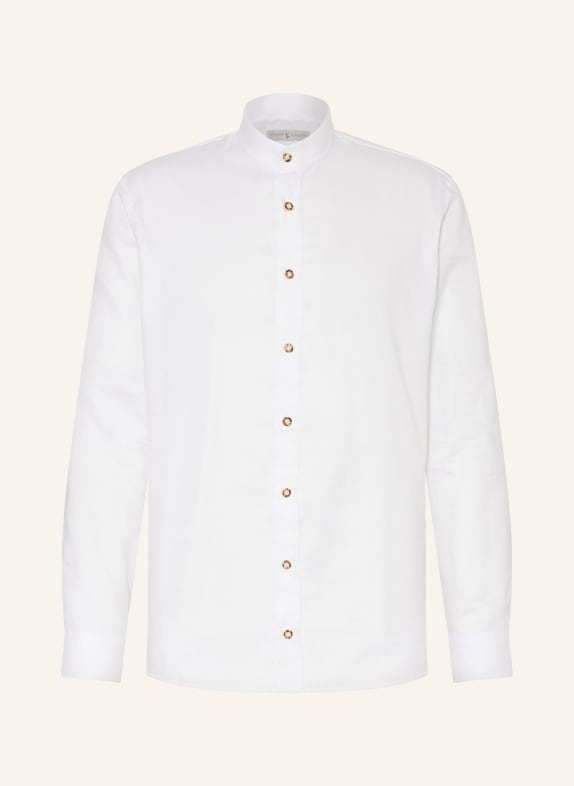 Johann & Johanna Trachten shirt BENEDIKT regular fit WHITE