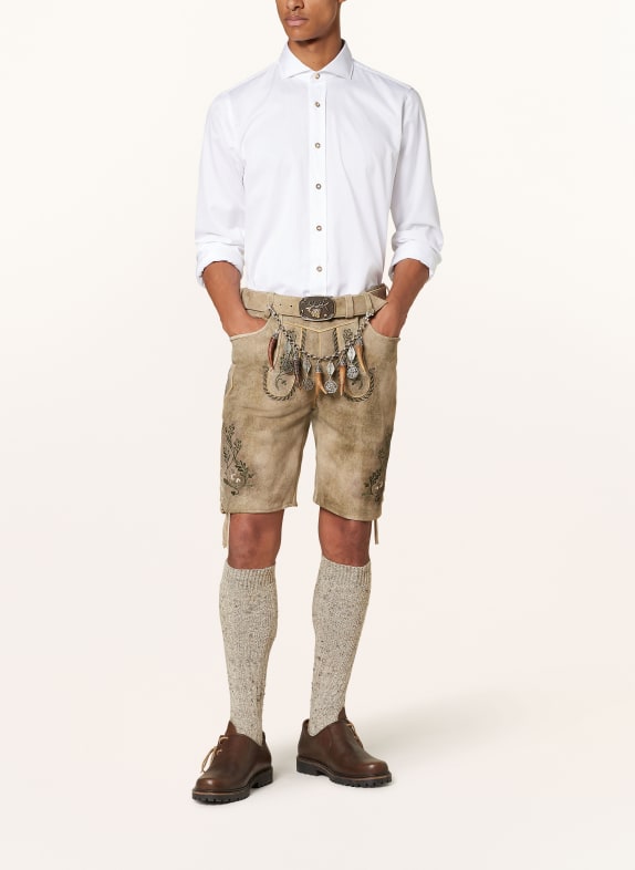 DU4 Traditionel skjorte XAVER Regular Fit HVID