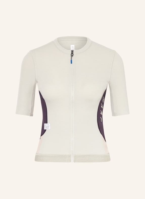 MAAP Radtrikot ALT ROAD CREME/ DUNKELLILA/ NUDE